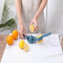Manual Dual-Action Citrus Press-Blue